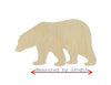 Polar Bear wood shape wood cutouts animal cutouts Mama Bear Papa Bear #1869 - Multiple Sizes Available - Unfinished Wood Cutout Shapes