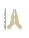Praying Hands wood shapes wood cutouts DIY Paint kit Religion church #1886 - Multiple Sizes Available - Unfinished Wood Cutout Shapes