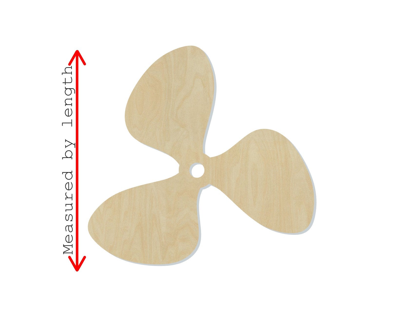 Propeller wood cutout Boat Sailing Sail DIY Paint kit #1892 - Multiple Sizes Available - Unfinished Wood Cutouts Shapes