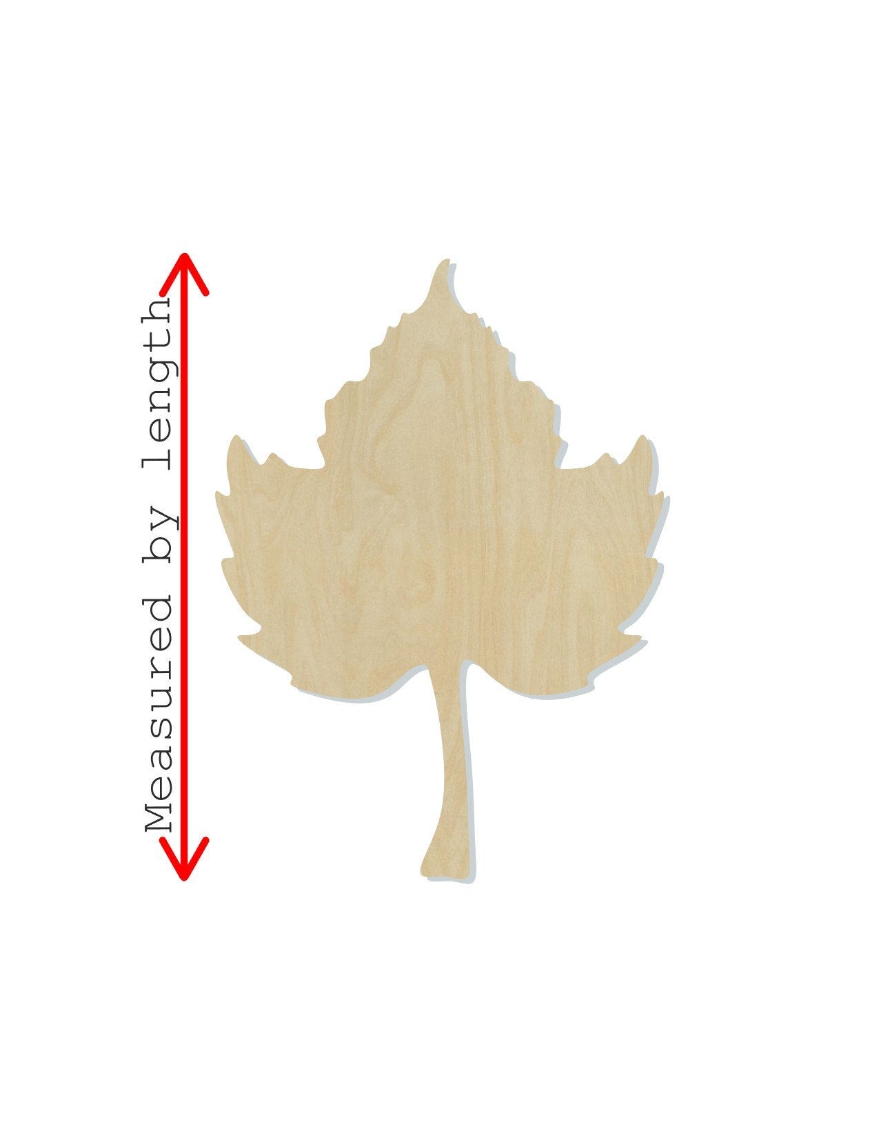 Pumpkin Leaf wood shape wood cutouts Fall time Fall leaves Halloween DIY #1894 - Multiple Sizes Available - Unfinished Wood Cutout Shapes