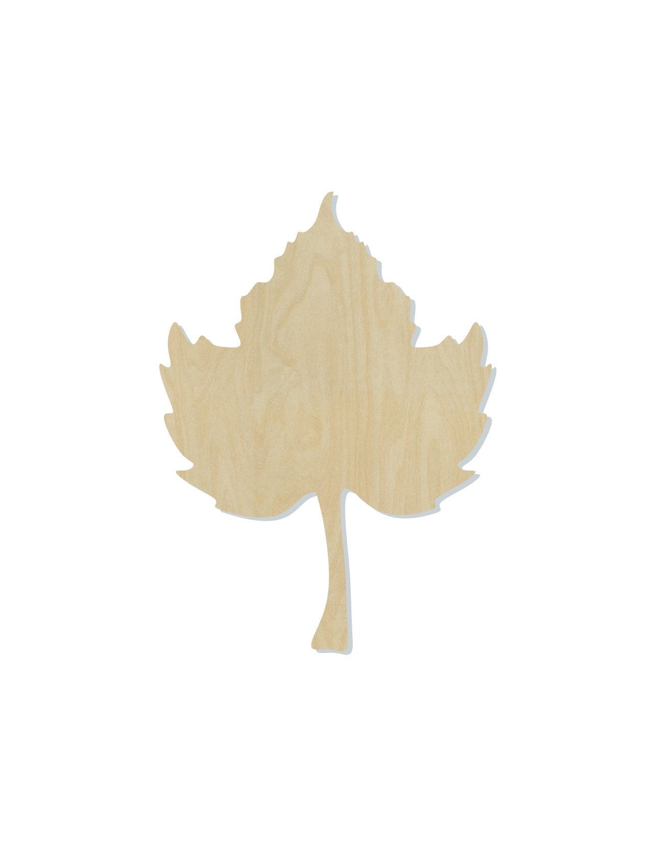 Pumpkin Leaf wood shape wood cutouts Fall time Fall leaves Halloween DIY #1894 - Multiple Sizes Available - Unfinished Wood Cutout Shapes