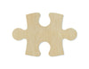 Puzzle Piece wood shape wood cutouts Puzzles DIY paint kit #1899 - Multiple Sizes Available - Unfinished Wood Cutout Shapes