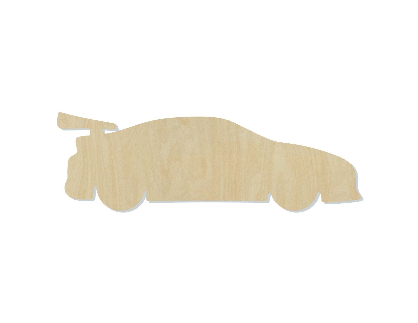Race Car wood shape wood cutouts Cars Transportation DIY paint kit #1905 - Multiple Sizes Available - Unfinished Wood Cutout Shapes
