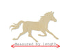 Running Horse wood shape wood cutouts Mustang DIY Paint kit #1941 - Multiple Sizes Available - Unfinished Wood Cutout Shapes