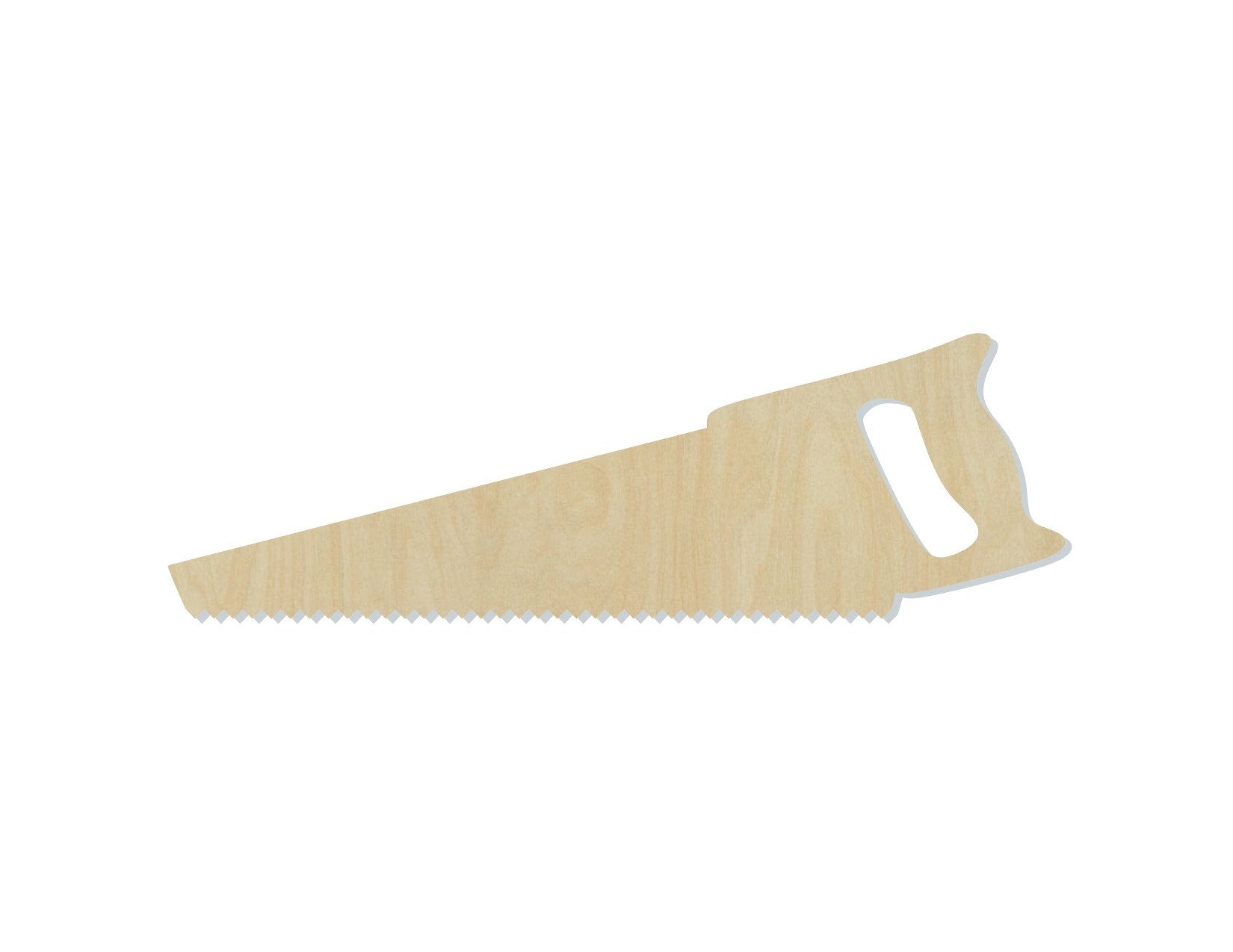 Saw wood shape wood cutouts Dad's Tools Father's Day Craft DIY paint kit #1962 - Multiple Sizes Available - Unfinished Wood Cutout Shapes