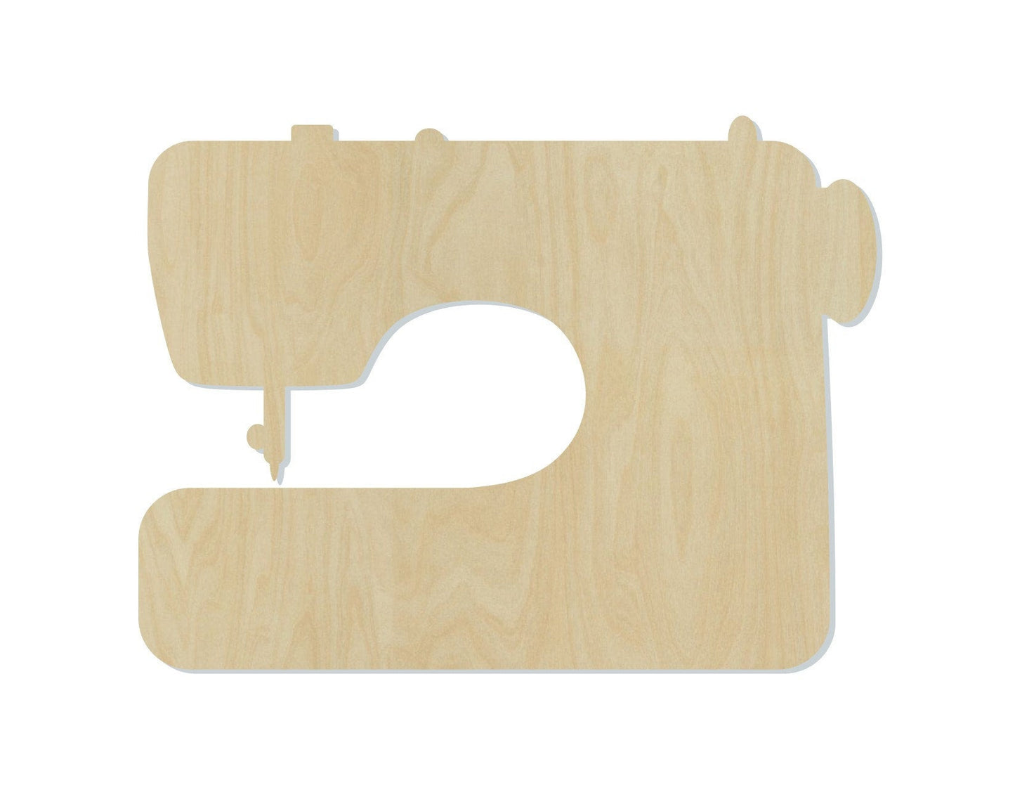 Sewing Machine wood shape wood cutout Craft Clothing DIY Paint kit #1982 - Multiple Sizes Available - Unfinished Wood Cutout Shapes