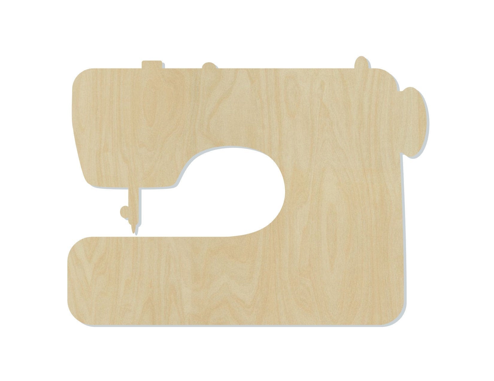 Sewing Machine wood shape wood cutout Craft Clothing DIY Paint kit #1982 - Multiple Sizes Available - Unfinished Wood Cutout Shapes