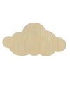 Cloud wood shape wood cutouts Rainy Day DIY Paint kit Weather #1671 - Multiple Sizes Available - Unfinished Wood Cutout Shapes