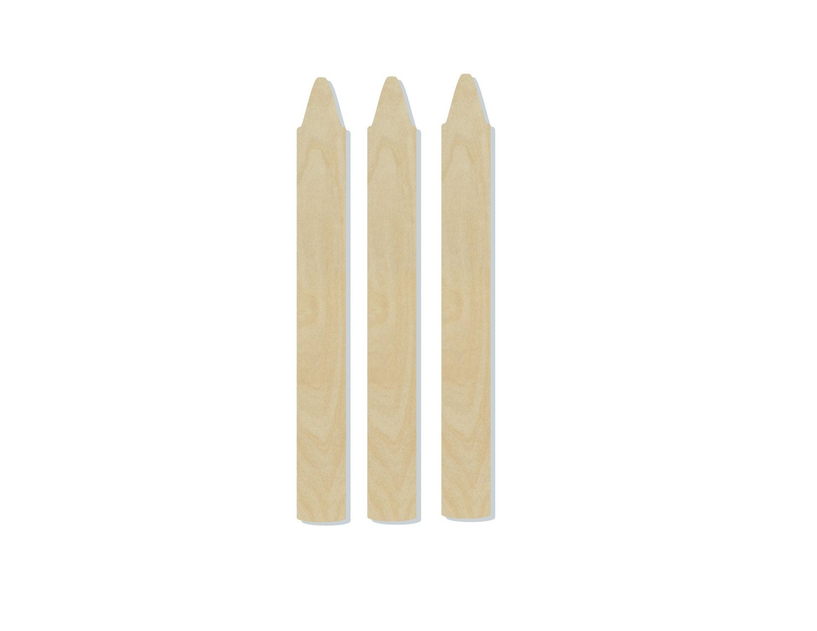 Crayons wood shape wood cutouts School Coloring DIY Paint kit #2021 - Multiple Sizes Available - Unfinished Wood Cutout Shapes
