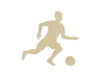 Soccer Player wood shape wood cutouts sports DIY paint kit #2029 - Multiple Sizes Available - Unfinished Wood Cutout Shapes