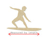 Surfer wood shape wood cutouts Summer time beach Surfing DIY Paint kit #2073 - Multiple Sizes Available - Unfinished Wood Cutout Shapes