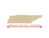 Tennessee State wood shape wood cutouts State cutouts DIY paint kit #2091 - Multiple Sizes Available - Unfinished Wood Cutout Shapes
