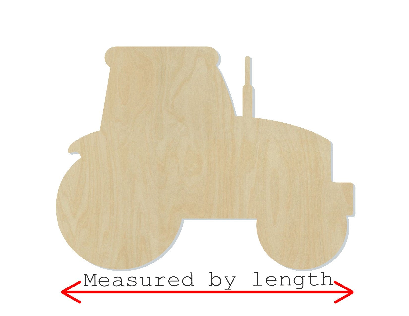 Tractor wood shape wood cutouts DIy Paint kit Farmer Rancher #2112 - Multiple Sizes Available - Unfinished Wood Cutout Shapes