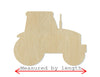 Tractor wood shape wood cutouts DIy Paint kit Farmer Rancher #2112 - Multiple Sizes Available - Unfinished Wood Cutout Shapes