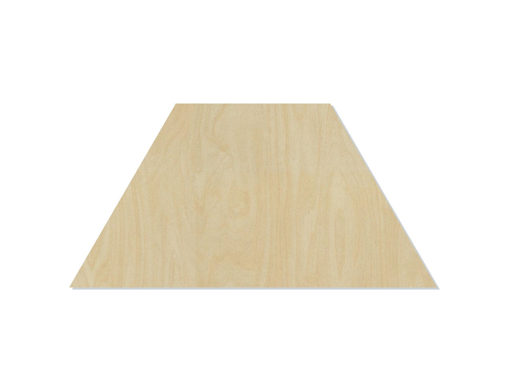 Trapezoid wood shape wood cutouts shape cutouts DIY Paint kit #2117 - Multiple Sizes Available - Unfinished Wood Cutout Shapes