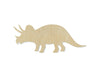 Triceratops Dinosaur Wood blank Cutouts Bedroom Decor Boys Paint kit #2128 - Multiple Sizes Available - Unfinished Cutout Shapes