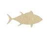 Tuna Wood Cutouts blank fishing pain kit DIY #2142 - Multiple Sizes Available - Unfinished wood Cutout Shapes
