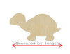 Turtle Wood Cutouts Zoo animals animal cutouts pet paint kit #2146 - Multiple Sizes Available - Unfinished wood Cutout Shapes