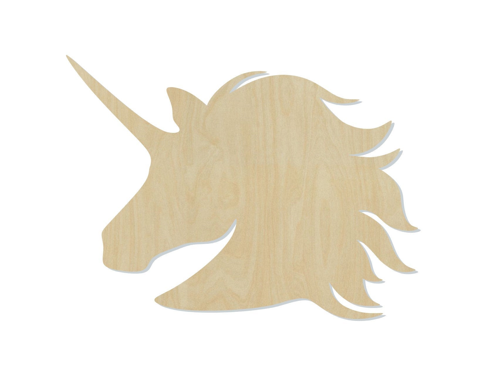 Unicorn Wood Cutouts Unicorn blank magical Magic DIY Paint Bedroom Decor #2150 - Multiple Sizes Available - Unfinished wood Cutout Shapes