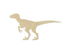 Velocirptor Dinosaur Wood blank Cutouts DIY paint Bedroom decor boys #2157 - Multiple Sizes Available - Unfinished wood Cutout Shapes
