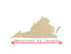 Virginia State Wood Cutouts State Pride DIY Paint #2167 - Multiple Sizes Available - Unfinished wood Cutout Shapes