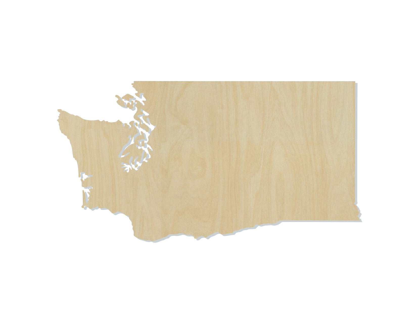 Washington State Wood Cutouts State Pride DIY Paint #2173 - Multiple Sizes Available - Unfinished wood Cutout Shapes