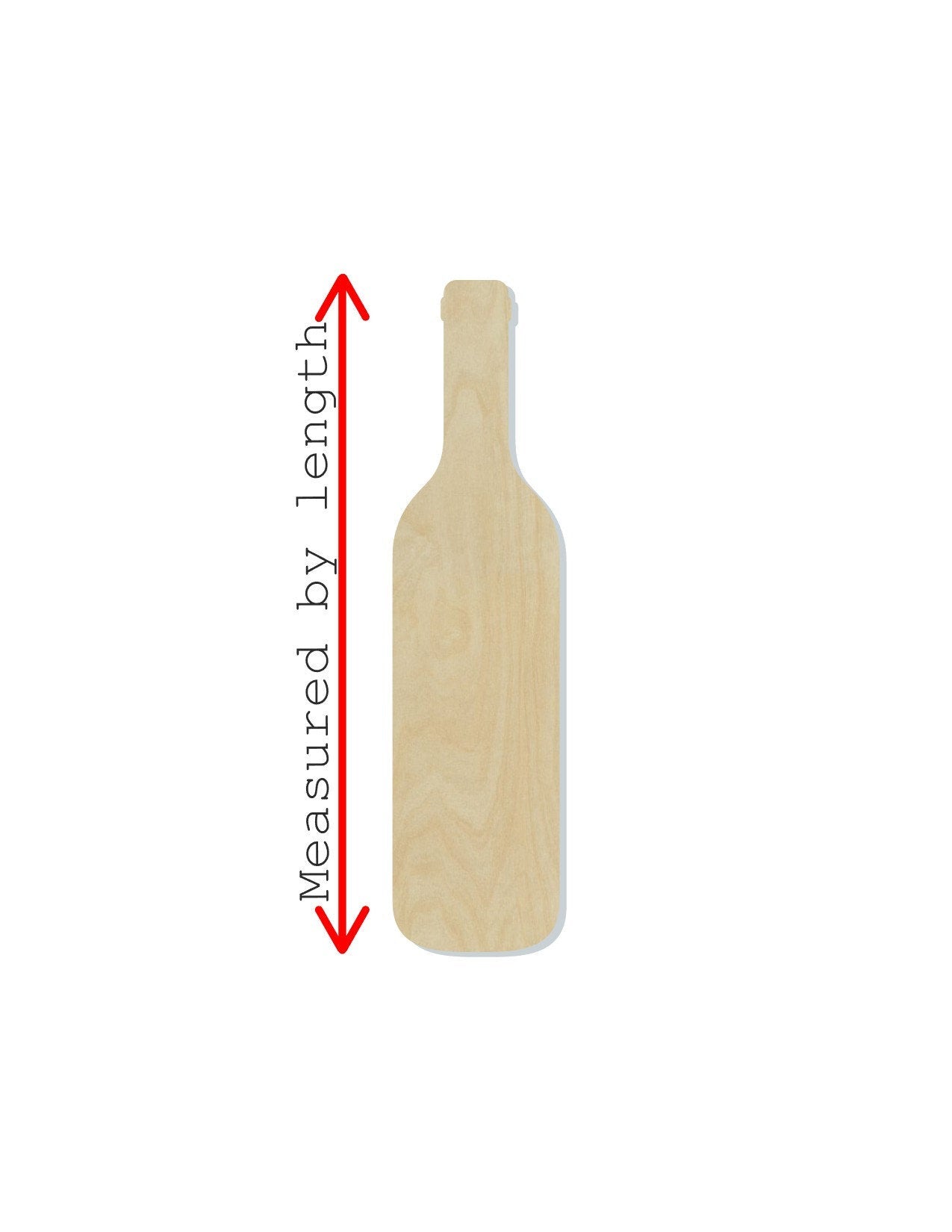 Wine Bottle Wood Cutouts DIY Paint Wine tasting ladies night #2191 - Multiple Sizes Available - Unfinished wood Cutout Shapes