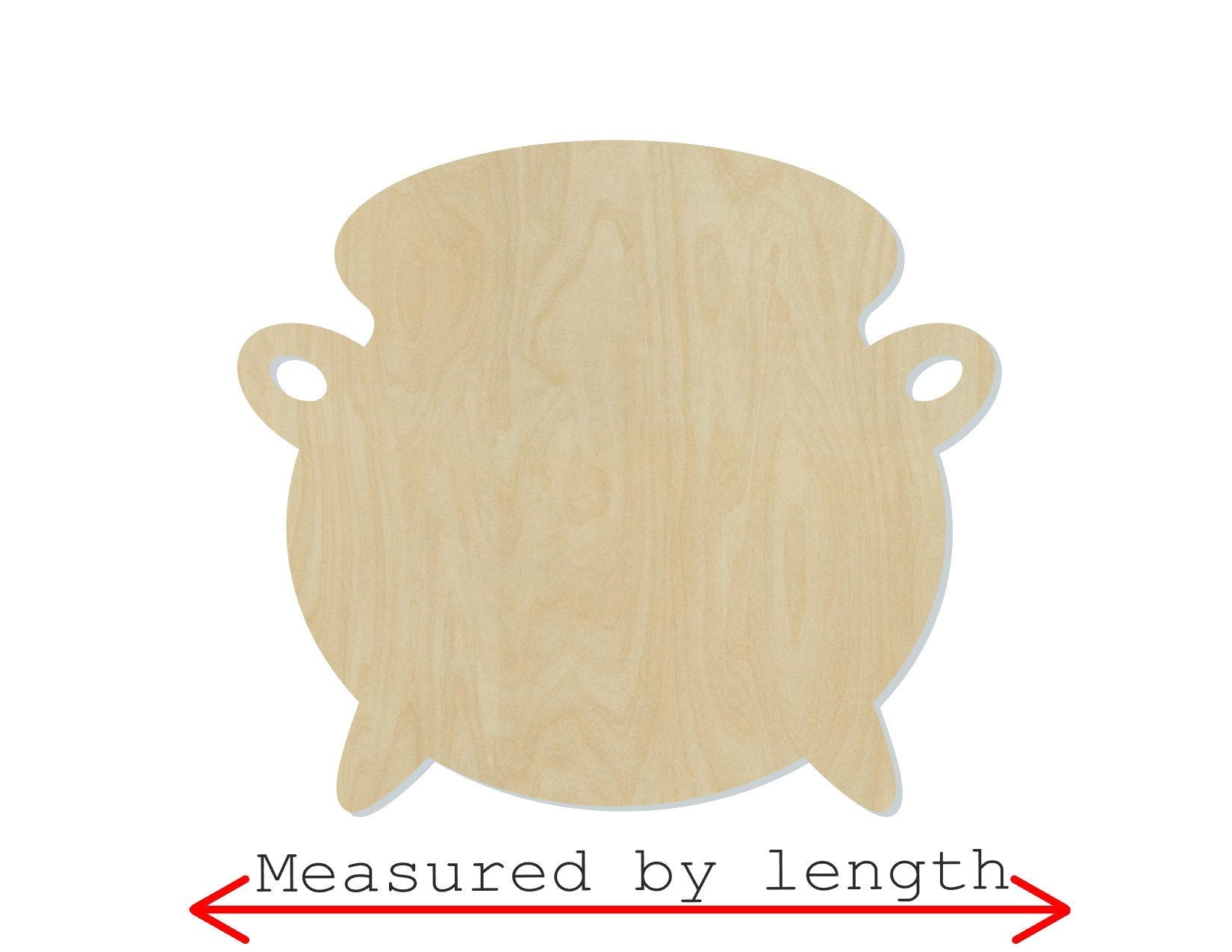 Cauldron Wood Cutouts Halloween Witch DIY Paint #2195 - Multiple Sizes Available - Unfinished wood Cutout Shapes