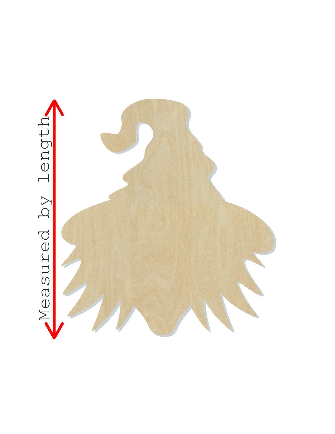 Witch Face Wood Cutouts Halloween DIY Paint #2196 - Multiple Sizes Available - Unfinished wood Cutout Shapes