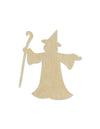 Wizard Wood Cutouts Magic Magician DIY Paint #2199 - Multiple Sizes Available - Unfinished wood Cutout Shapes