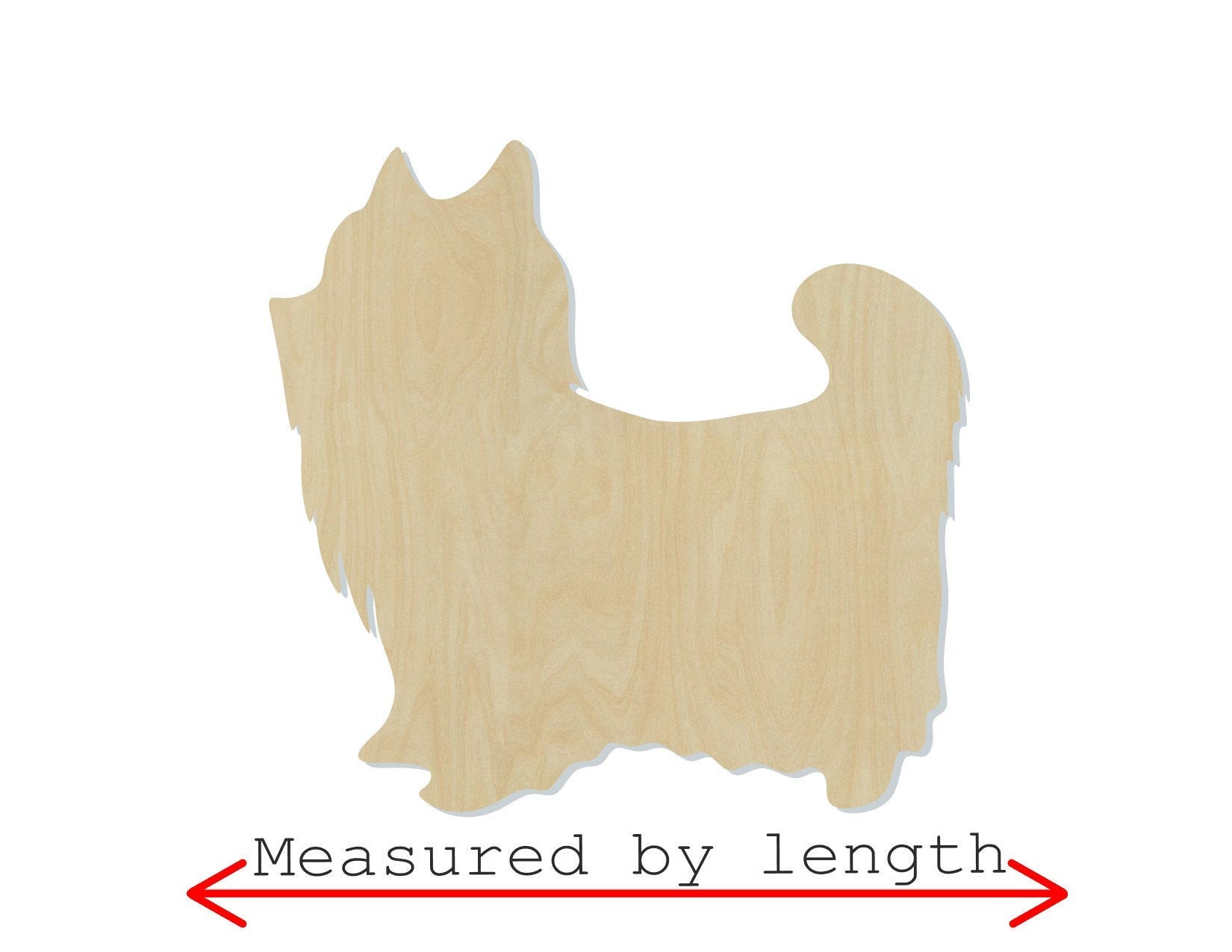 Yorkshire Terrier Wood blank Cutouts Mans best friend dog cutouts #2212 - Multiple Sizes Available - Unfinished wood Cutout Shapes