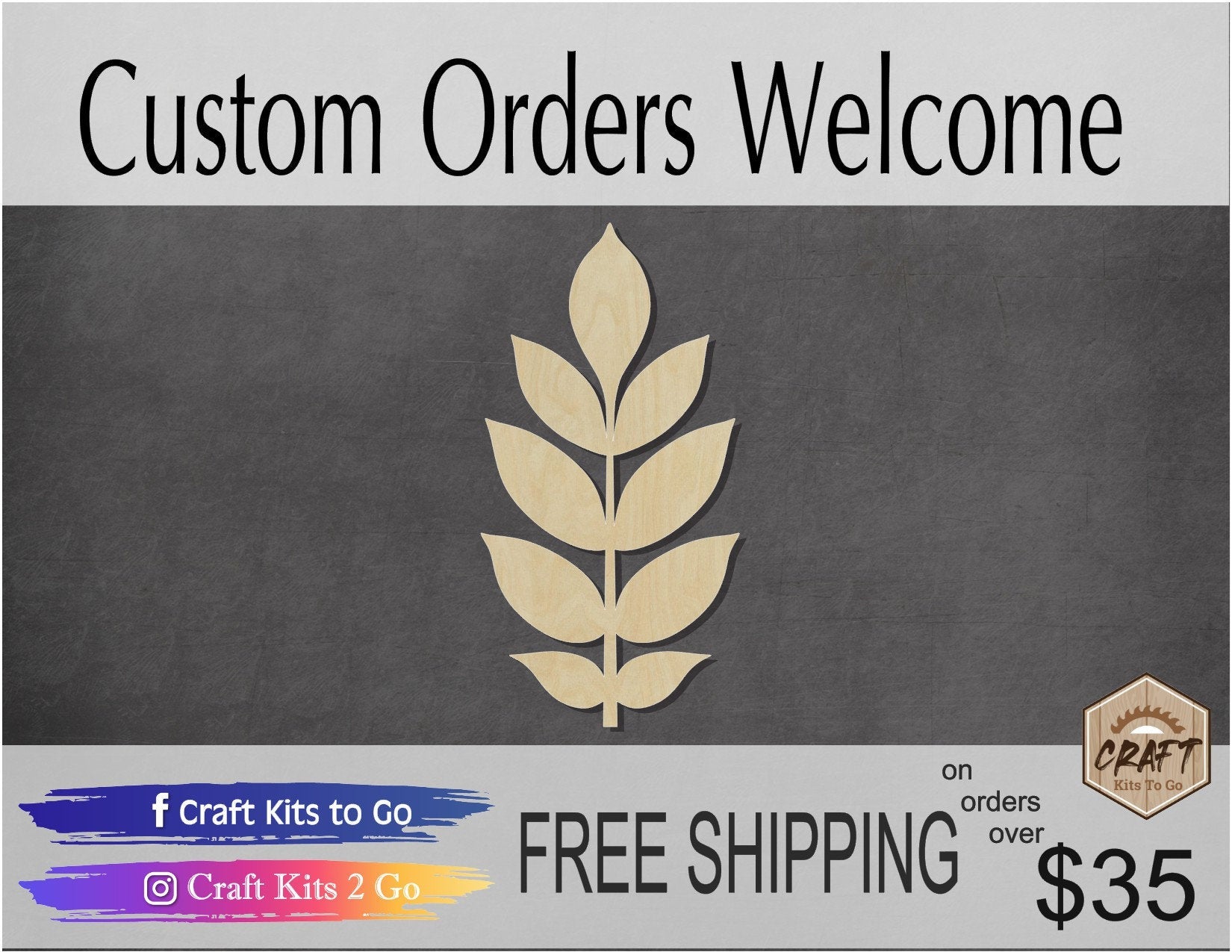 Ash Leaf Wood Blank Cutout Fall Time Fall Colors Fall Leaves #1167 - Multiple Sizes Available - Unfinished Wood Cutout Shapes