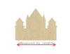 Castle Wood blank cutouts Princess #1264 - Multiple Sizes Available - Unfinished Wood Cutout Shapes