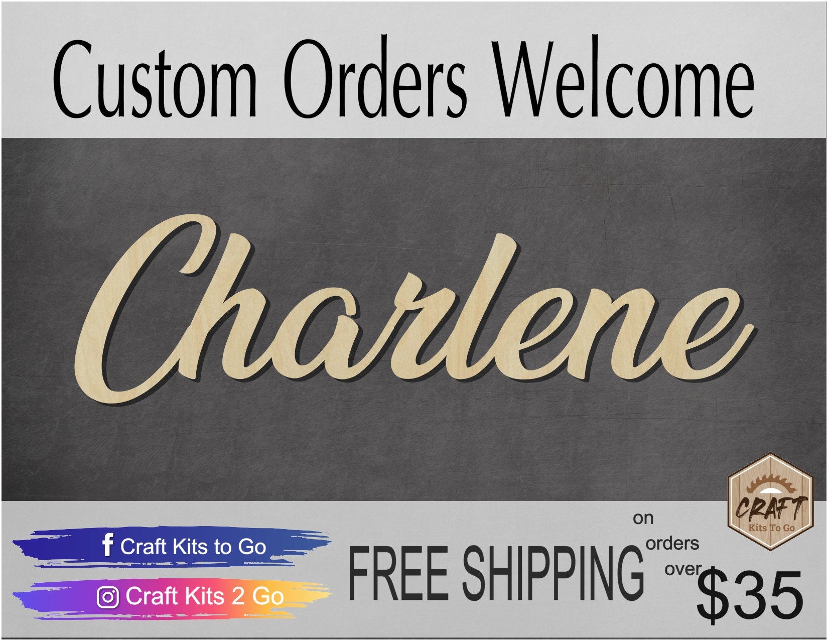 Custom Name Cutout word blanks cutouts custom name DIY Paint #2216 - Multiple Sizes Available - Unfinished Cutout Shapes