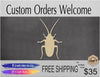 Cockroach DIY Paint kit Bugs animal cutouts Household #1340 - Multiple Sizes Available - Unfinished Cutout Shapes
