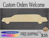 Limo wood cutouts wood shapes Transportation Night out DIY paint kit #1694 - Multiple Sizes Available - Unfinished Wood Cutout Shapes