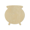 Cauldron Wood Cutout #1007 - Multiple Sizes Available - Unfinished Wood Cutout Shapes