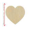 Heart Cutout #1016 - Multiple Sizes Available - Unfinished Wood Cutout Shapes