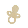 Baby Pacifier Wood Cutout #1037 - Multiple Sizes Available - Unfinished Wood Cutout Shapes