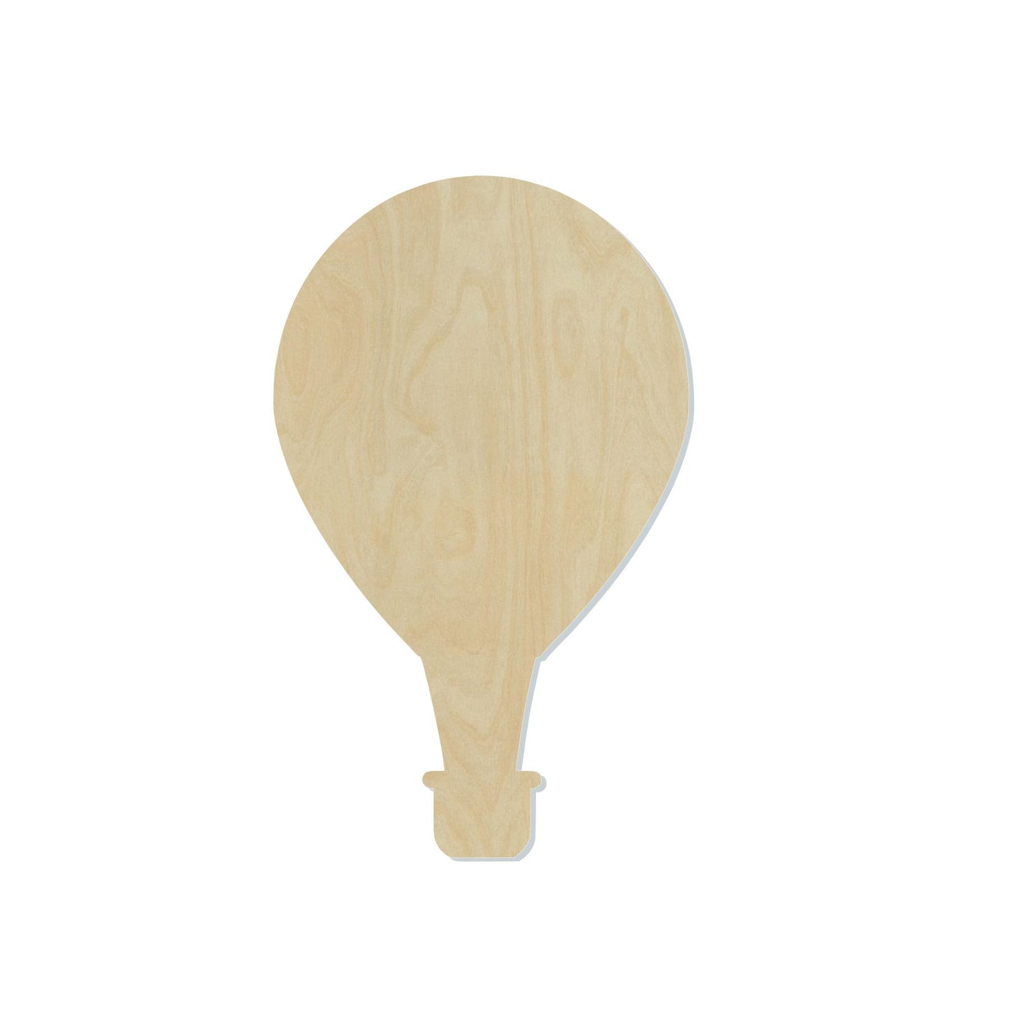 Hot Air Balloon with Basket Blank Hot air balloon cutout #1070 - Multiple Sizes Available - Unfinished Wood Cutout Shapes
