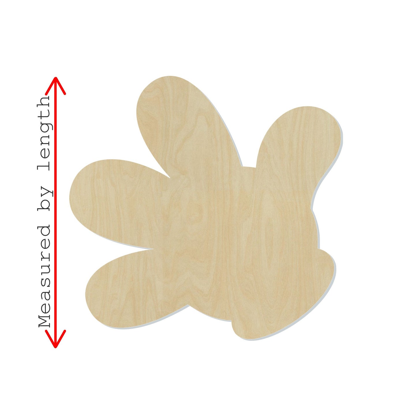 Mouse Hand Blank, mouse cutout #1077 - Multiple Sizes Available - Unfinished Wood Cutout Shapes