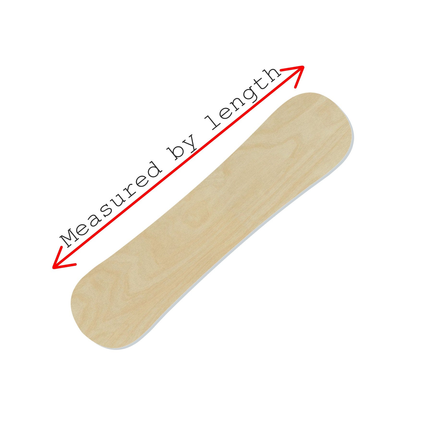 Snowboard blank snowing snow hobby #1100 - Multiple Sizes Available - Unfinished Wood Cutout Shapes
