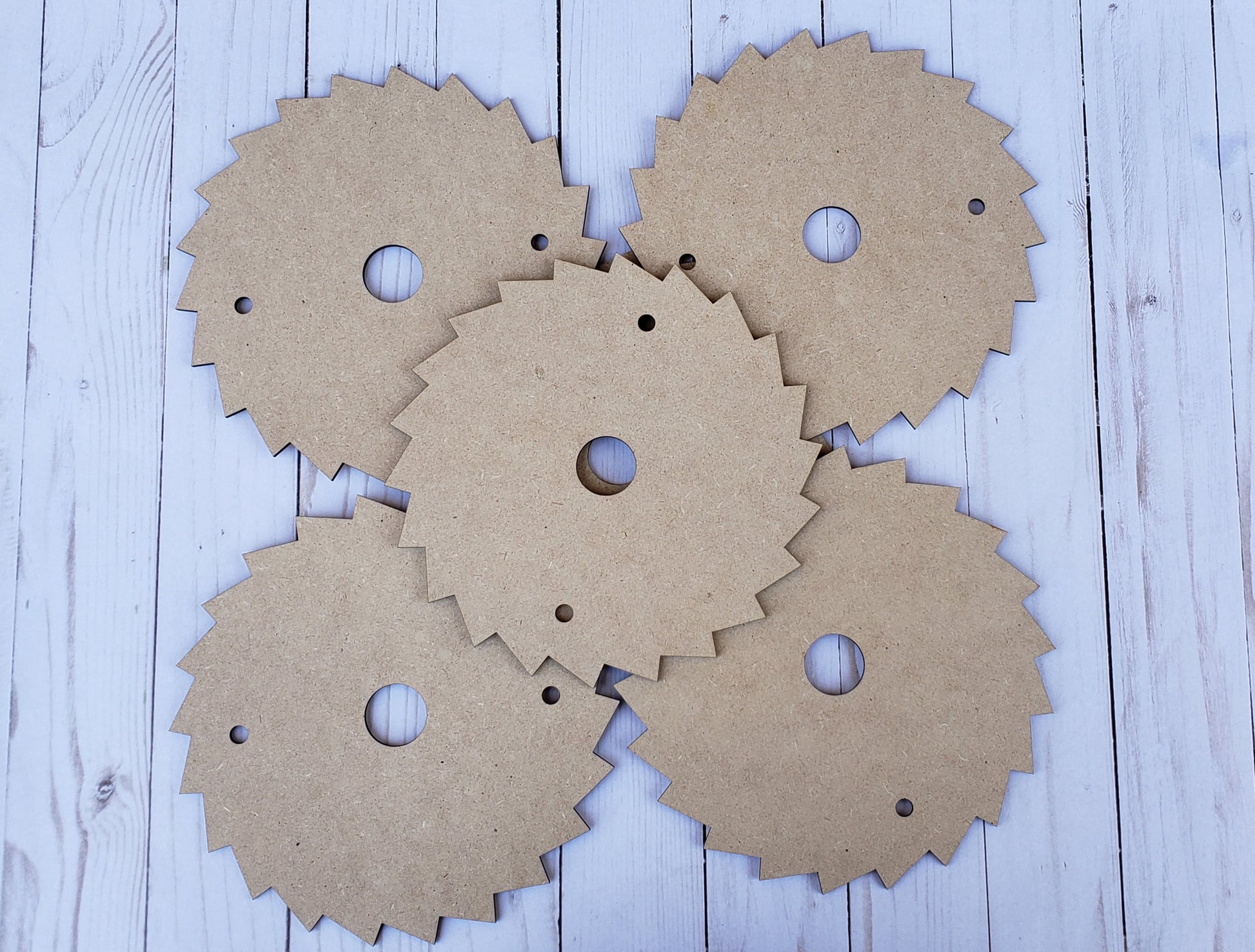 Saw Blade wood shape wood cutouts Father's Day Craft DIY paint kit #1961 - Multiple Sizes Available - Unfinished Wood Cutout Shapes