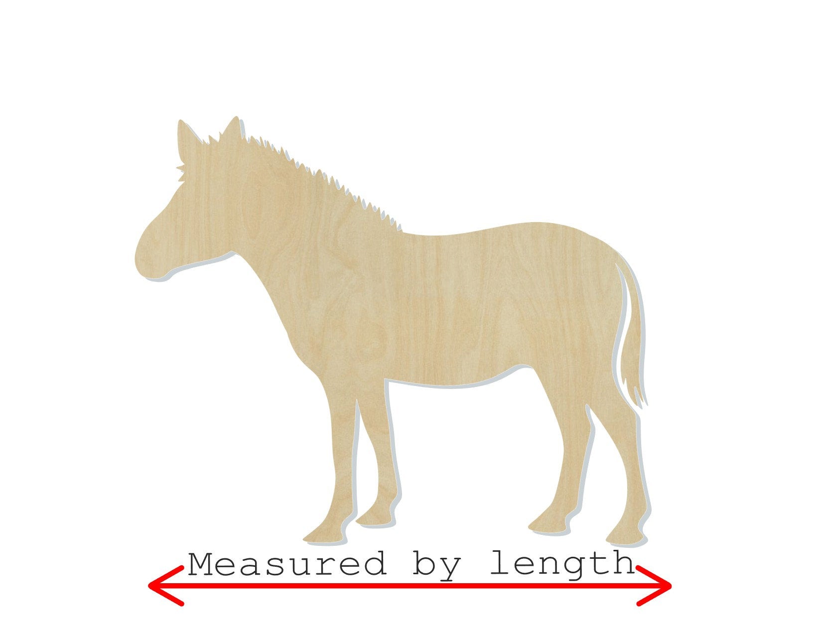 Zebra Blank Zoo stripes Zoo animals #1113 - Multiple Sizes Available - Unfinished Wood Cutout Shapes