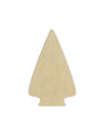 Arrowhead Blank cutout Indian hunting #1135 - Multiple Sizes Available - Unfinished Wood Cutout Shapes