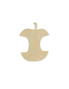 Apple Core wood blank cutout back to school kitchen food blank #1162 - Multiple Sizes Available - Unfinished Wood Cutout Shapes