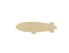 Blimp Wood Blank Cutouts Flying #1197 - Multiple Sizes Available - Unfinished Cutout Shapes