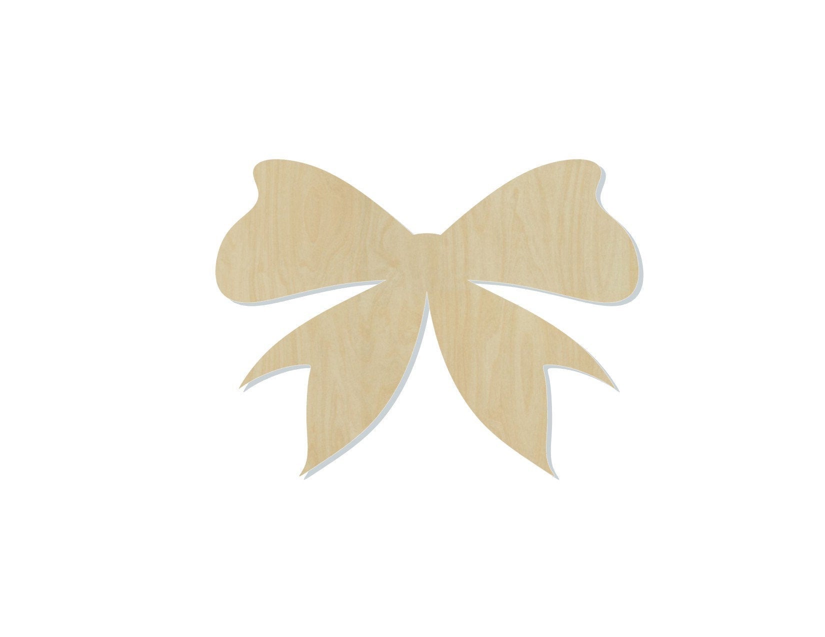 Bow Blank DIY Cutouts blanks hair bow #1198 - Multiple Sizes Available - Unfinished Cutout Shapes