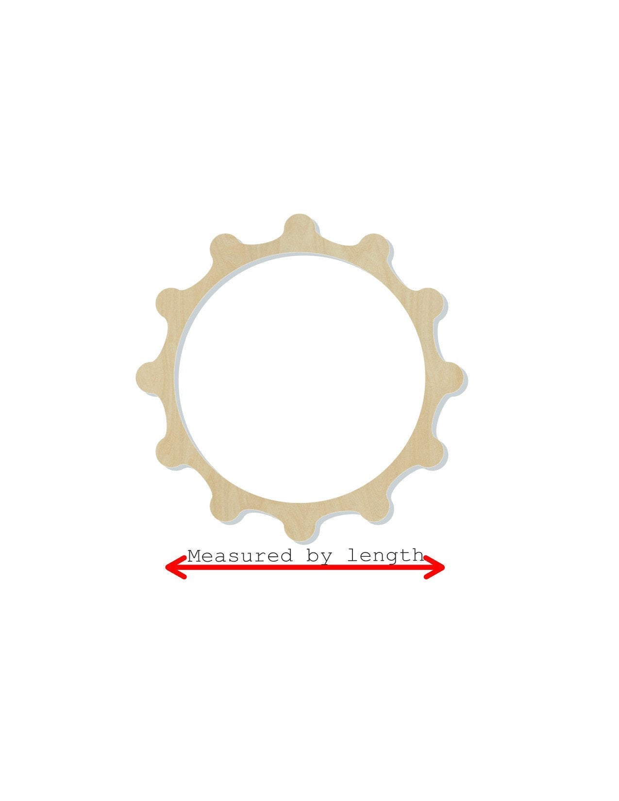 Bottle Cap Wood blank cutouts Soda Pop #1207 - Multiple Sizes Available - Unfinished Cutout Shapes