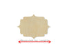 Frame Blank cutouts wood #1217 - Multiple Sizes Available - Unfinished Wood Cutout Shapes